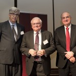 Dean Shanahan, Del Brinkman and President McRobbie