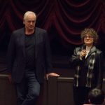 Larry Groupé and Susanne Schwibs address the audience before Double Exposure.