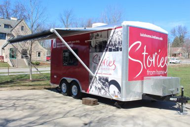 The Stories from Home mobile studio.