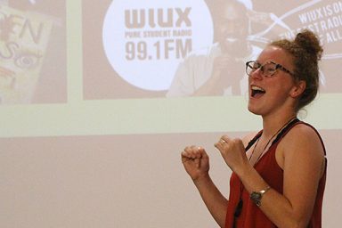 Emily Abshire excitedly talks about opportunities with WIUX