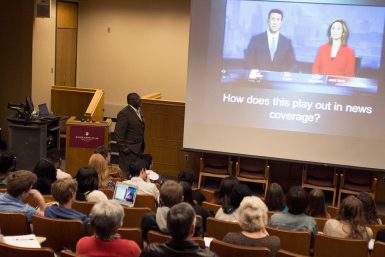 Eric Deggans at The Media School