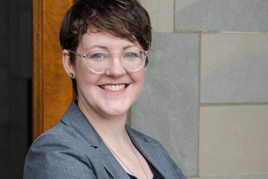 Assistant professor Elizabeth Ellcessor