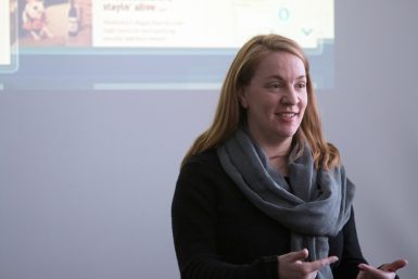 Amy O'Leary at The Media School