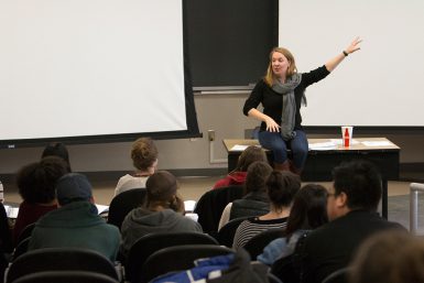 Amy O'Leary at The Media School