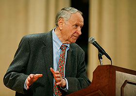 Commentator William Safire