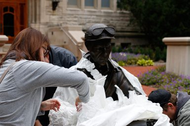 Unwrapping the sculpture