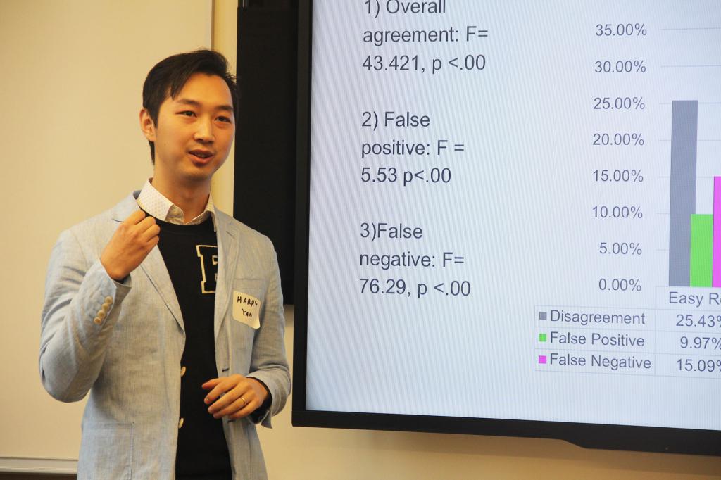 Media School doctoral student Harry Yan presents his paper, "Welcome to the Matrix: The Effects of Bots Recognition on Self-efficacy, Third-person Perceptions and Policy Preferences," in the session, "Misinformation & Credibility in the Fake News Era."