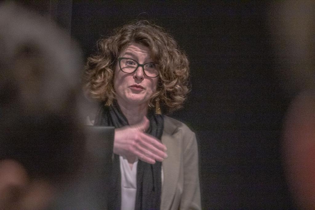 Jennifer M. Fay, BA'91, associate professor of film at Vanderbilt University, gives the Naremore Lecture, “What Cinema Calls Thinking: Arendt and Cavell on Trials."