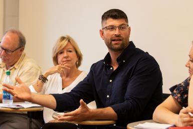 Bob Zaltsberg, Anne Ryder and Michael Reschke