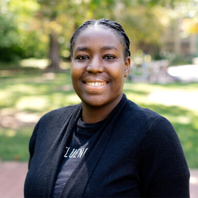Headshot of Trizah Ombewa
