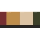 Square cropped thumbnail of From left to right, four blocks of color — red, brown, beige, and green.
