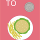 Square cropped thumbnail of Yellow fries and a burger bun with lettuce sit on a white plate on top of a pink background. A silver can of soda sits upward and slightly right from the plate. The graphic reads the word 