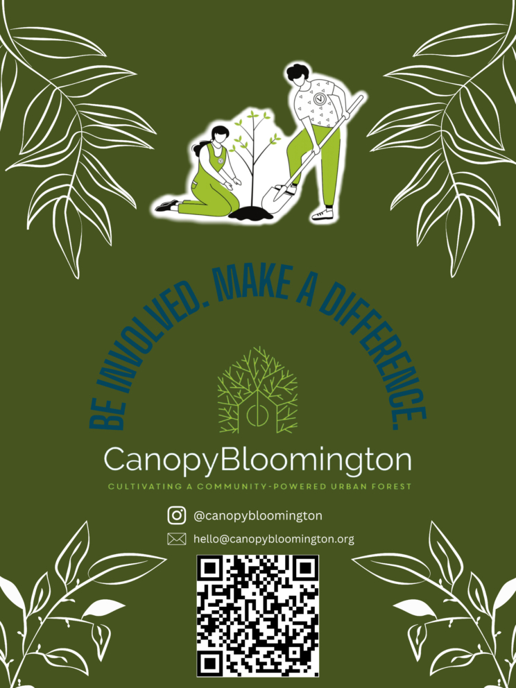 Poster for the Canopy Bloomington campaign.